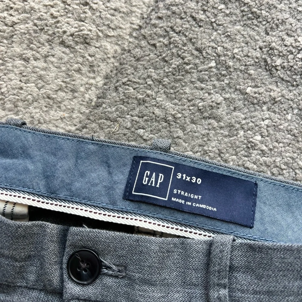 Gap Gray Straight Leg Business Casual Pants Bundle